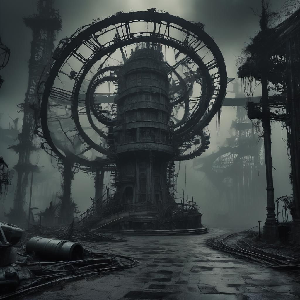 Extreme scary theme park