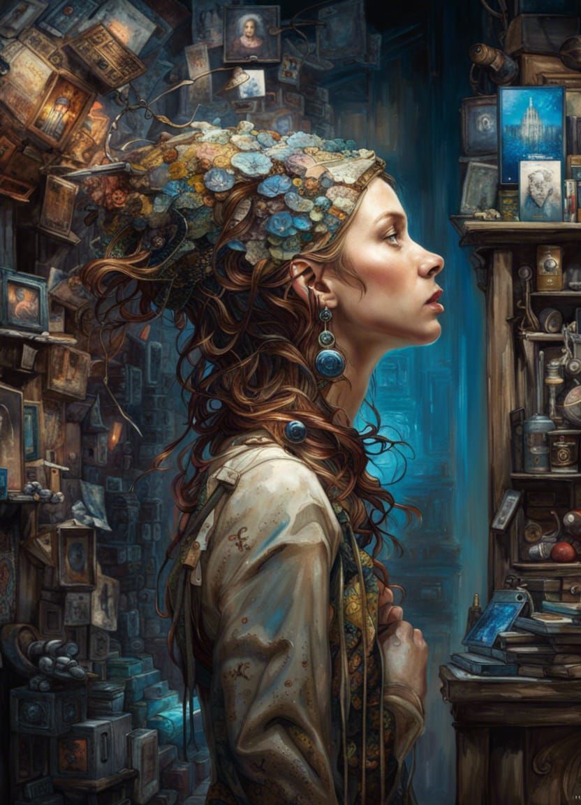 Miniature Blockbuster Mindscape: Fantasycore Digital Art