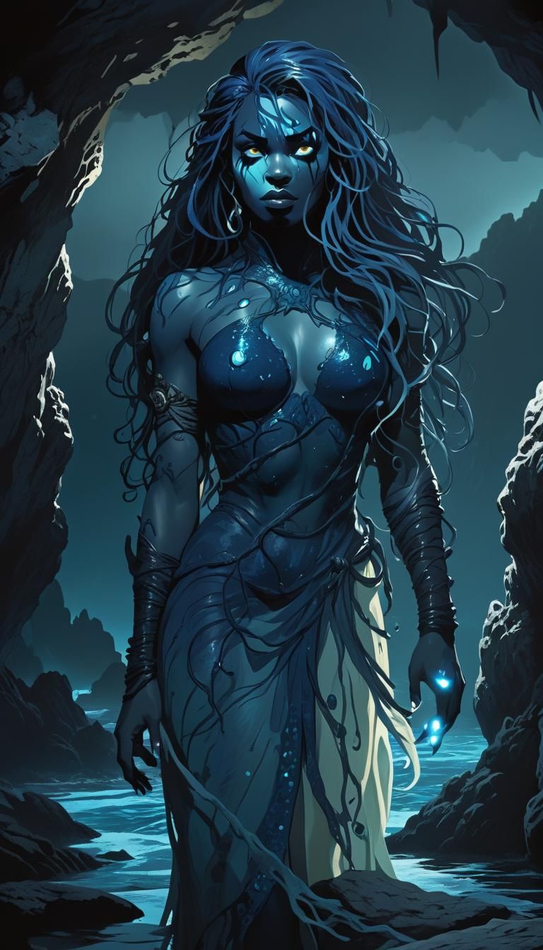 Thalora, Goddess of the Abyss - Queen of the Sunken Ocean