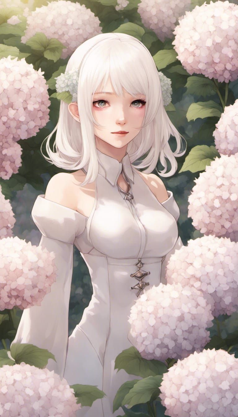 Hydrangea Field Final Fantasy Character