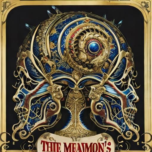 Detailed Anatomical Illustration with Psychedelic Colors