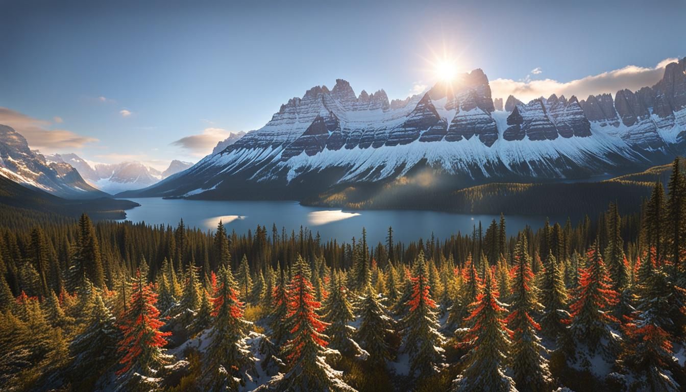 North American Anthem: Gouache Painting of Unity