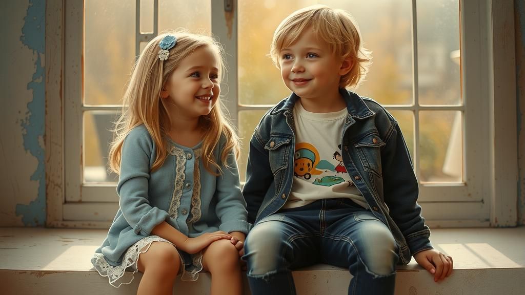 Sunshine and laughter fill the air