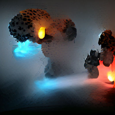 Ethereal Air Elemental in Motion