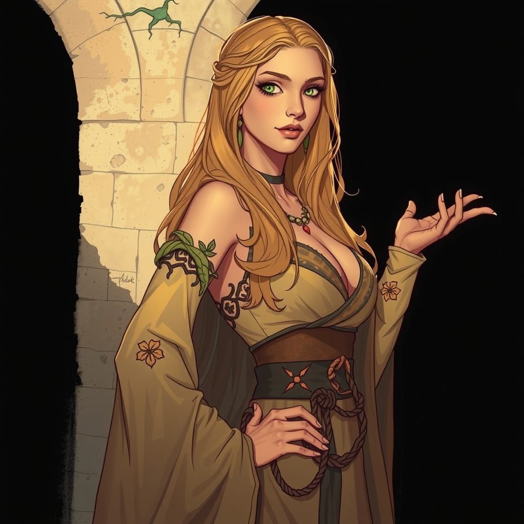 Ethereal Priestess of the Earth Mother