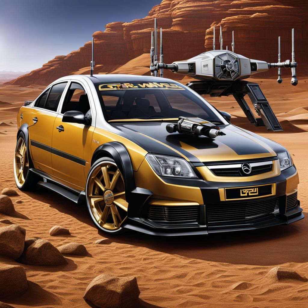 Star Wars Inspired Opel Vectra Concept Car