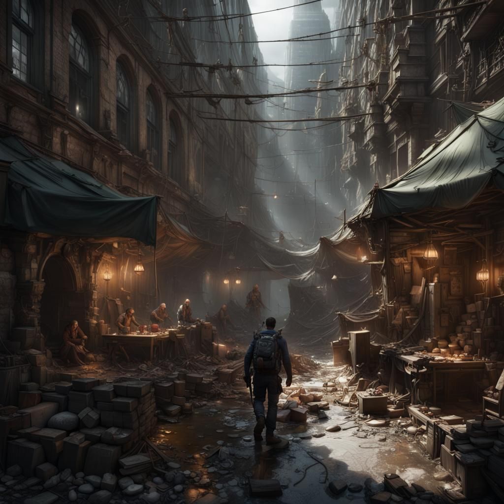 Dark Fantasy Concept Art: Division of Labor