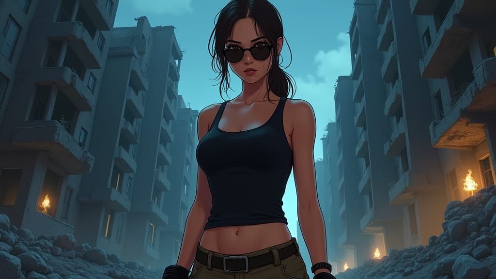 Lara Croft anime style (Angel of Darkness)