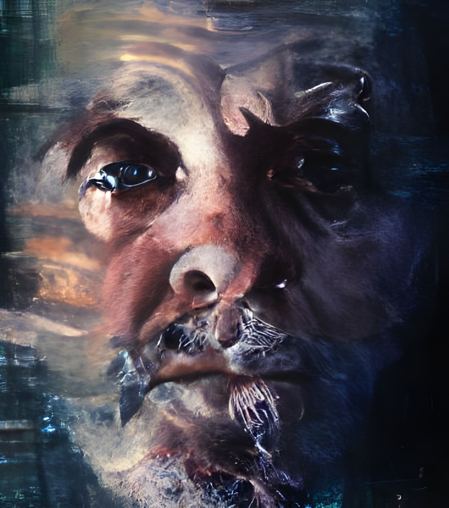 Zero contact by Richard Hess and Gustave Gore vibrant horror...