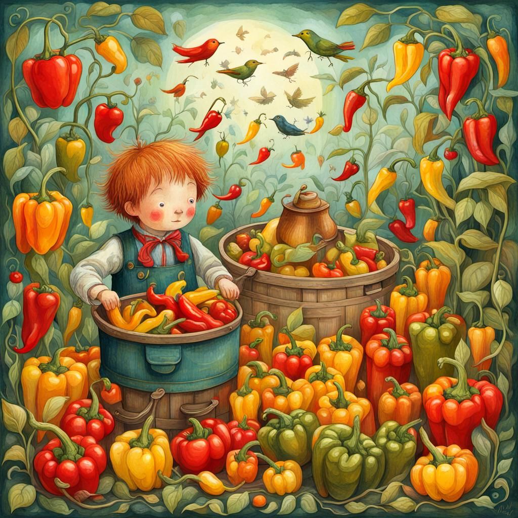 Peter Piper's Whimsical Pepper Picking Adventure