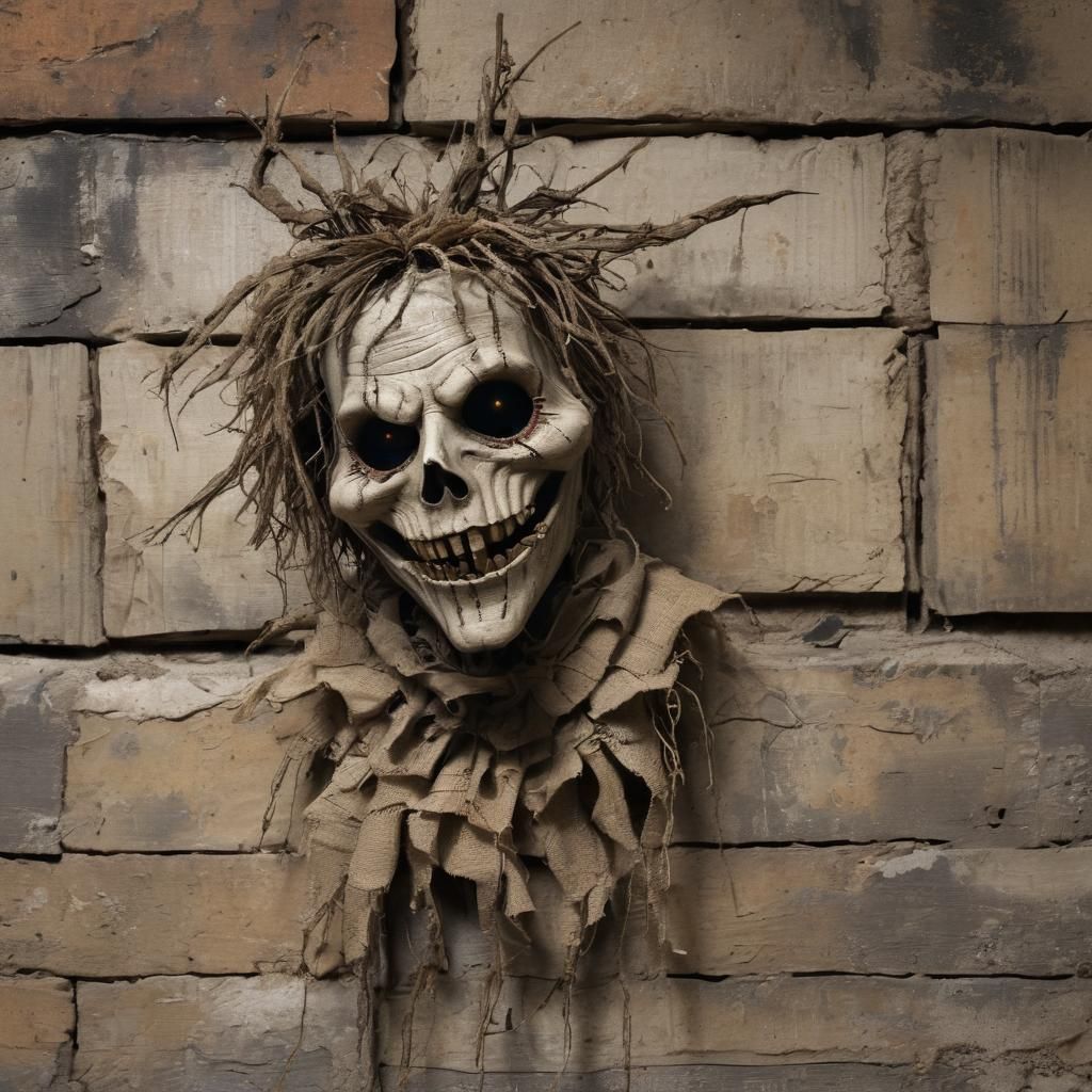 Ghastly Demon Scarecrow in Forsaken Basement