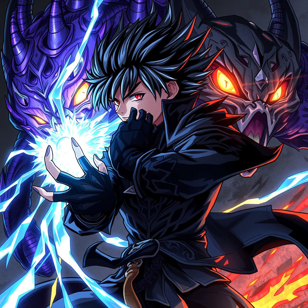 Anime Hero Biting Energy Source, Manga Key Visual