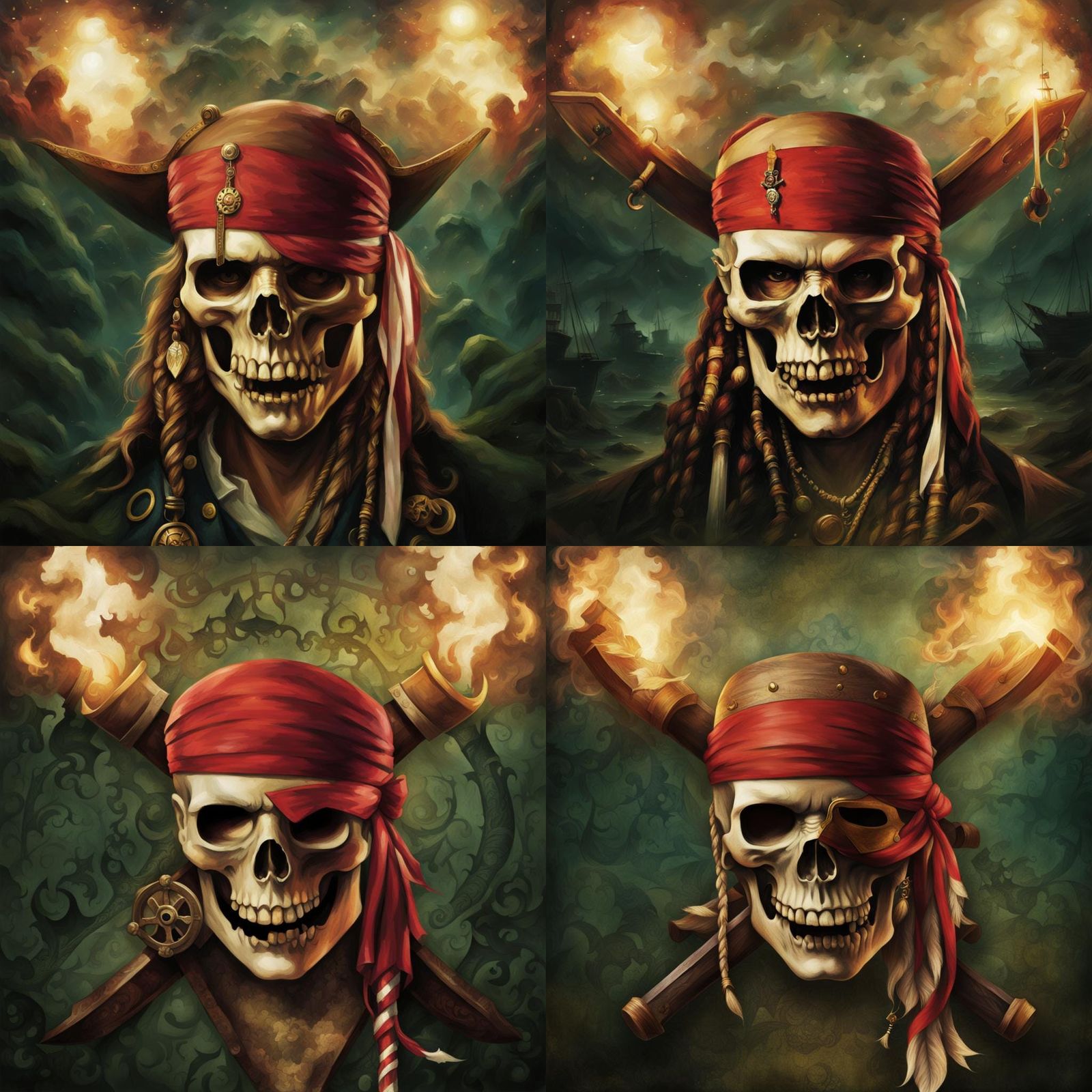 AI Generated Pirate Image