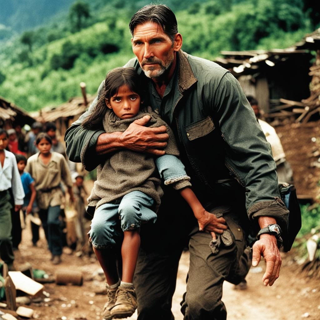 Dramatic Rescue Scene in Remote Colombian Village
