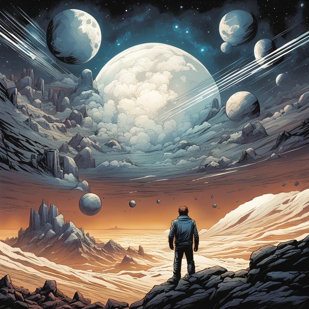 Evocative Comic Book Art of Longing