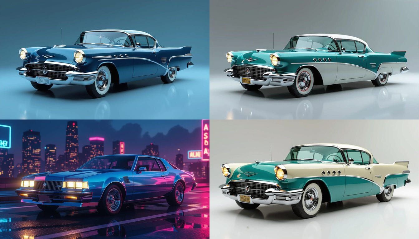 Retro-Futuristic Buick Coupe Concept