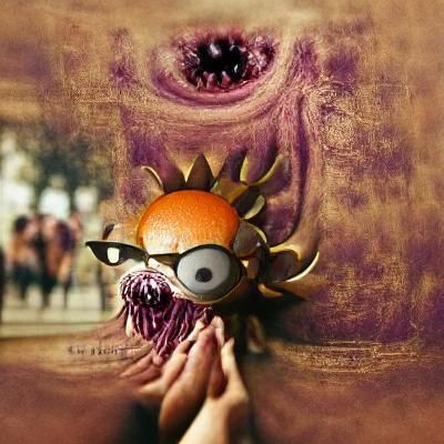 Menacing Beholder with Central Eye