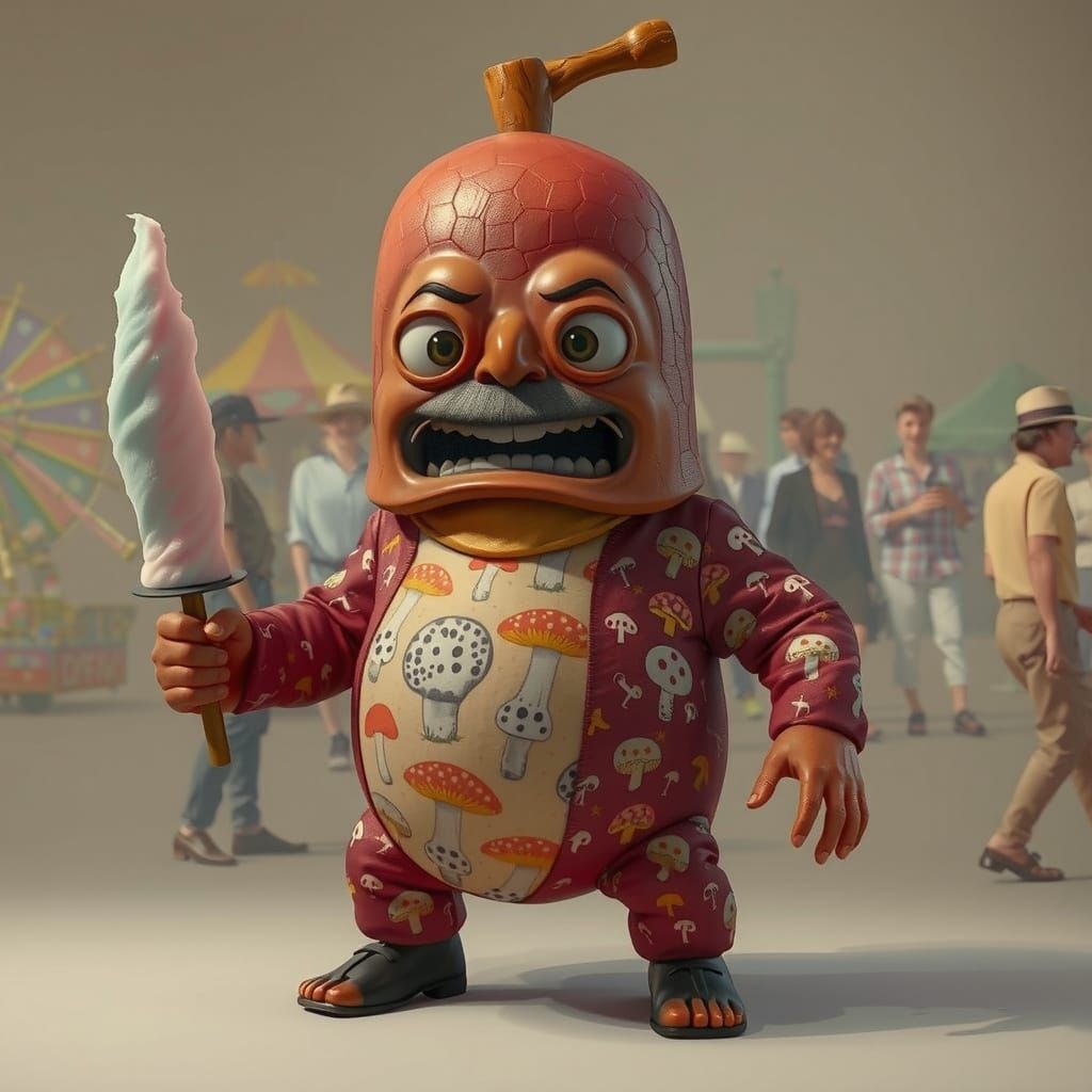 1930s Village Fete: Nostalgic Photography with Mushroom Prin...