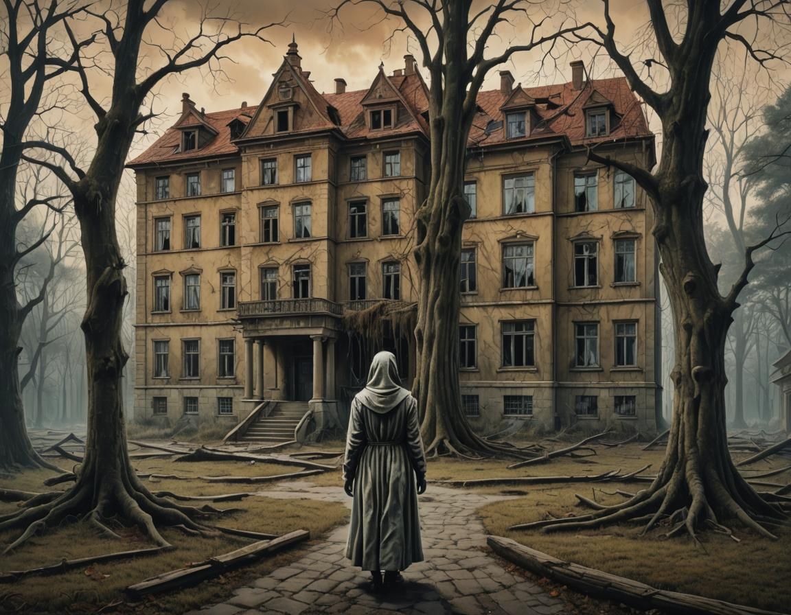 A place of dark history abandoned and rotting