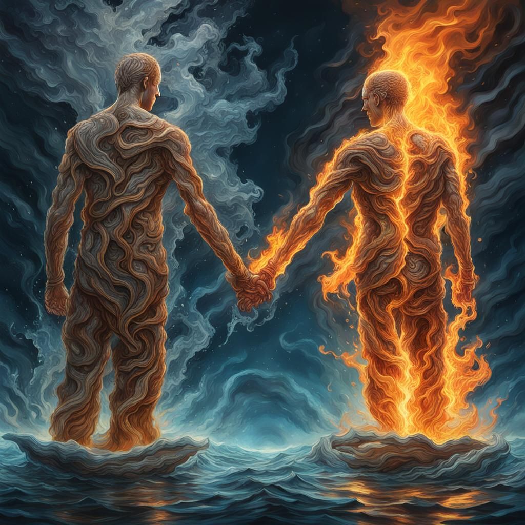 You make me evaporate (Water and Fire)