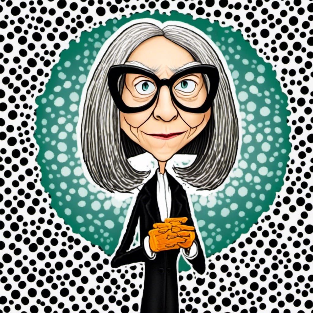 Funny Caricature Portrait with Exaggerated Chibi Features