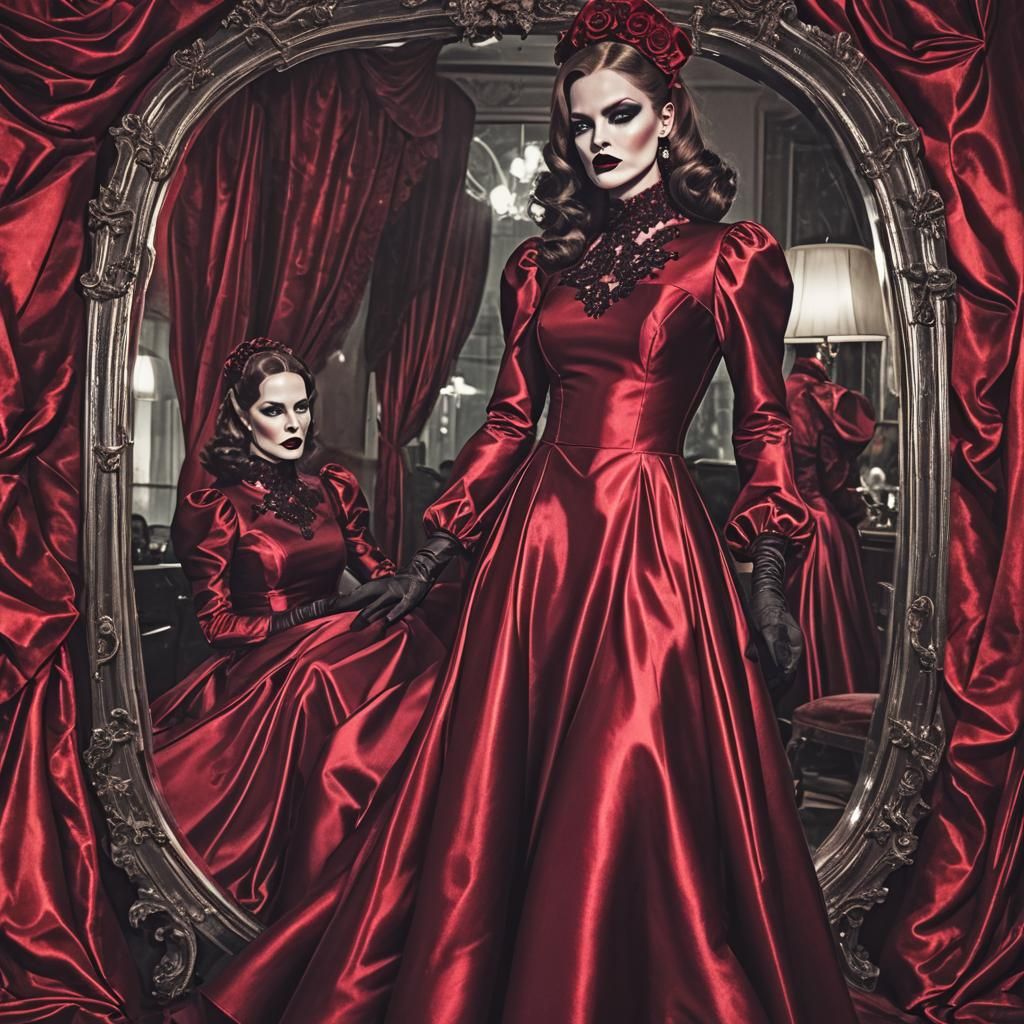 DARK FANTASY MACABRE CREATIONS GRIMDARK FUTURE VIBRANT MAROO...