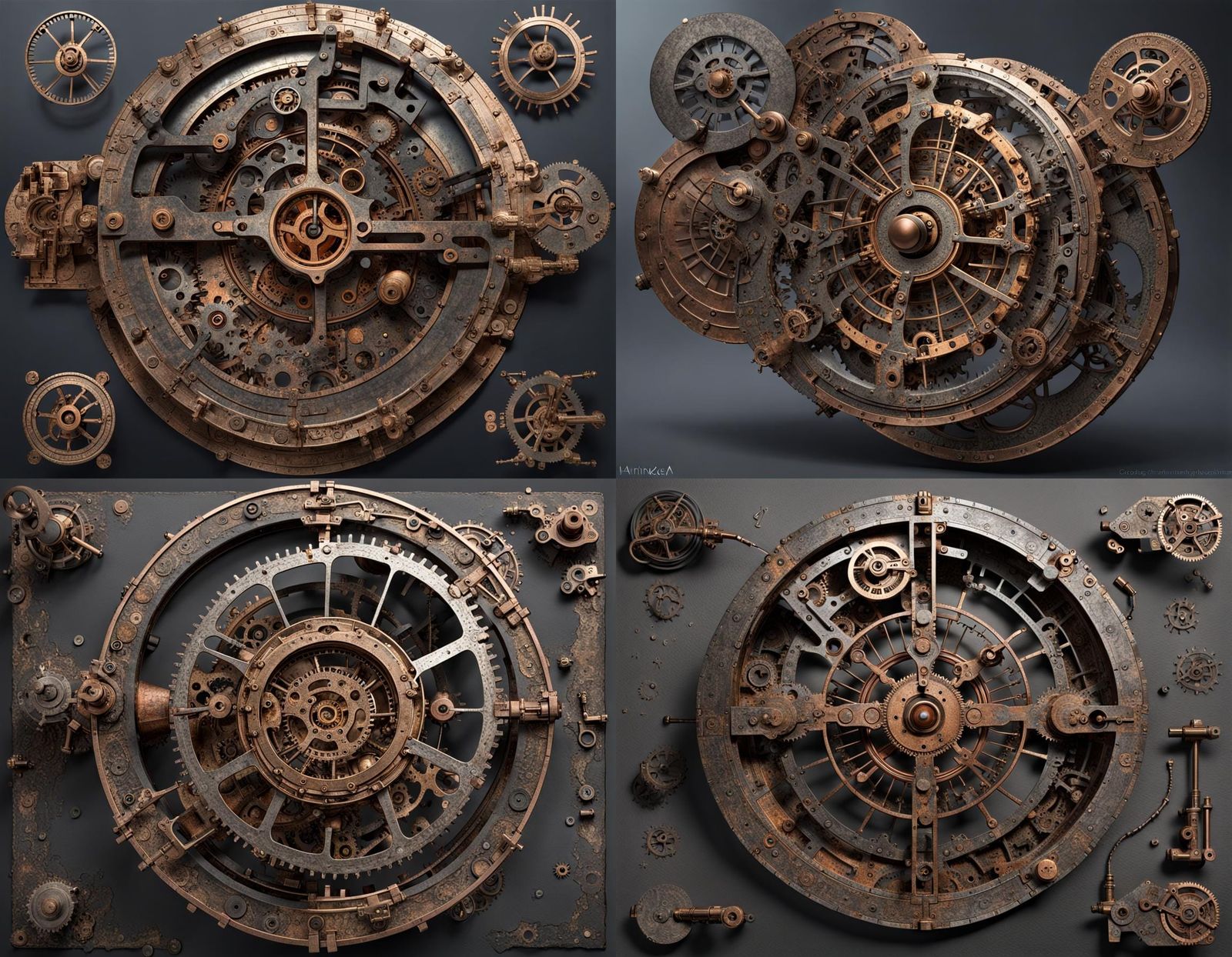 Ancient Atlantis Astrolabe Mechanism on Ship