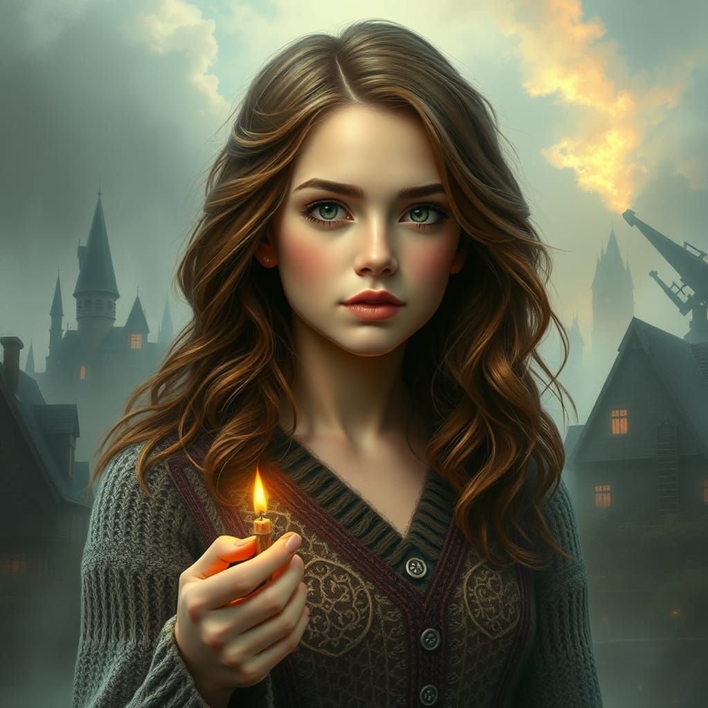 Ethereal Fantasy Portrait of a Woman