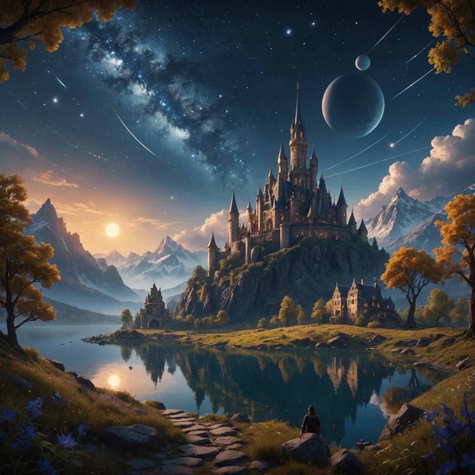 Fantastical Dreamscape in Deep Color, 8K