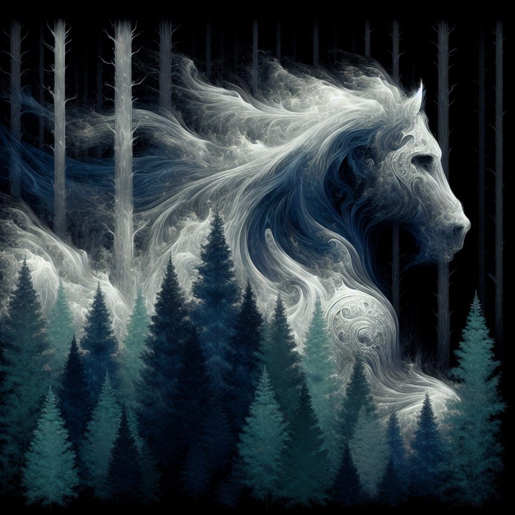 Ghost horse