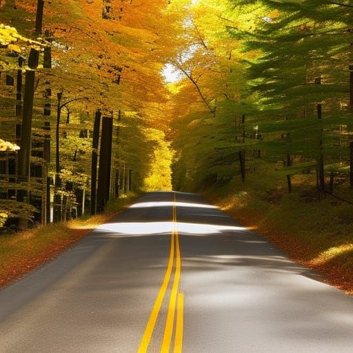 Autumn Farmers Market on Country Road