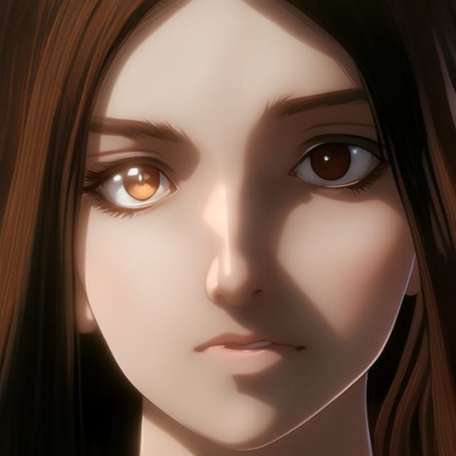 Hyperrealistic Gamer Girl Portrait in Studio Ghibli Style