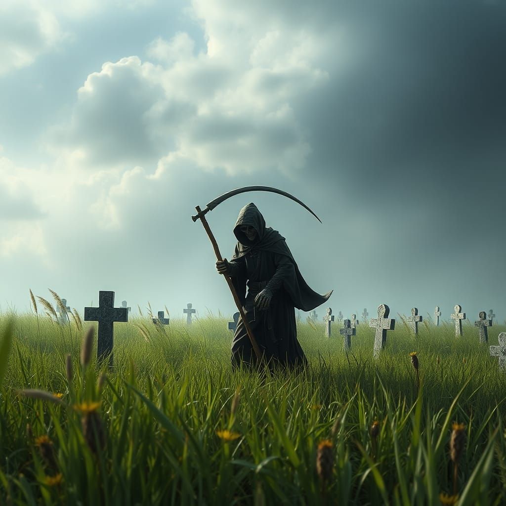 The Grim Reaper Mows the Meadow