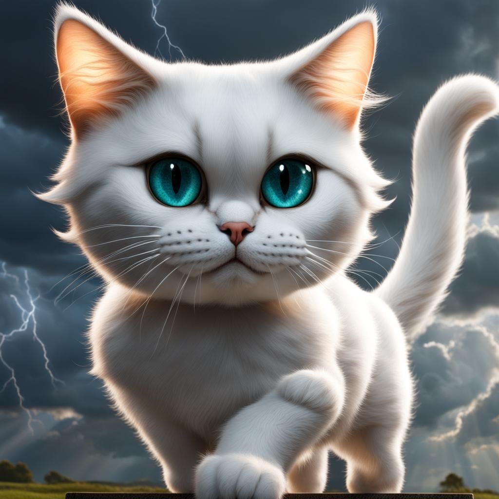 Flying Cloud Cat Controls Storms