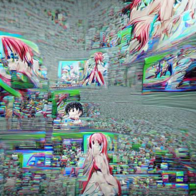 Detailed 3D Anime Character in 8K Resolution