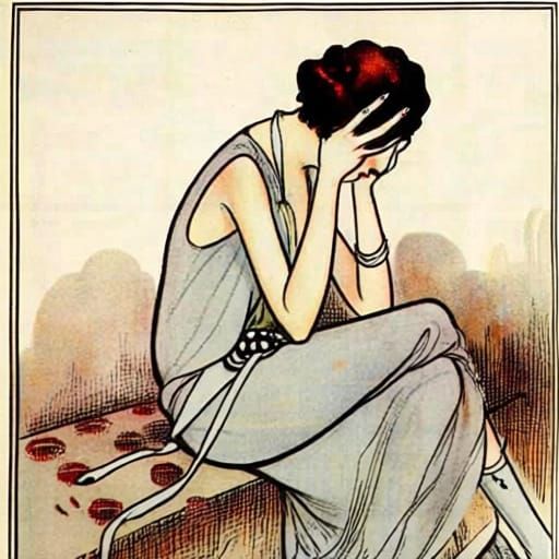 P.G. Wodehouse. Illustration 1920s.