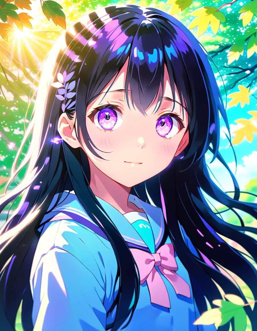 Chitanda Eru in Moe Anime Style