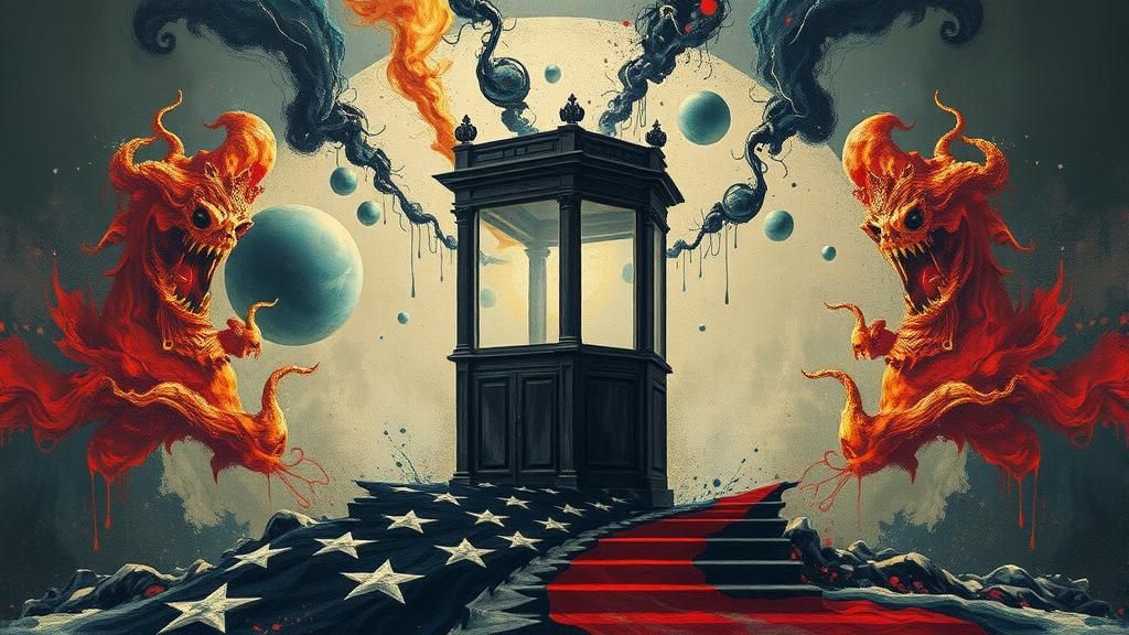 Dystopian Surrealism: The Big Lie Unveiled