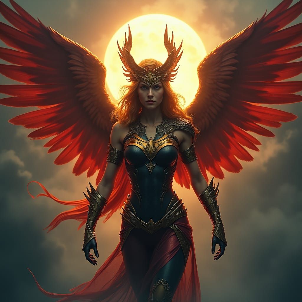 Hawkgirl: Epic Cinematic Comic Book Art