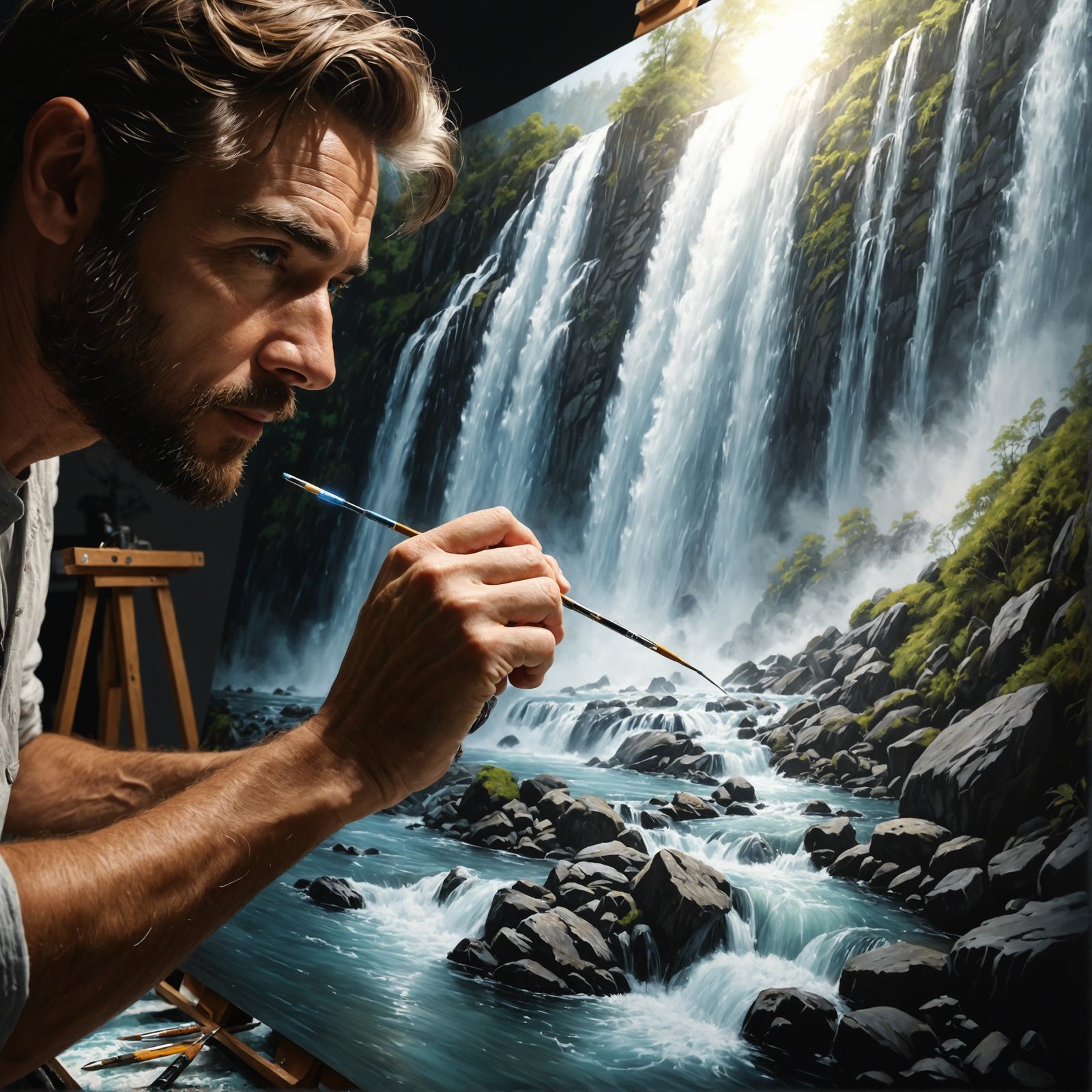 Painting the Falls