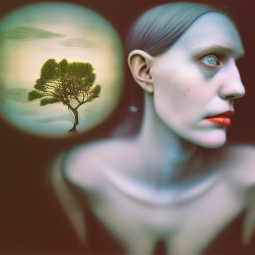 Surreal Dreamlike Photograph in Stopmotion Style