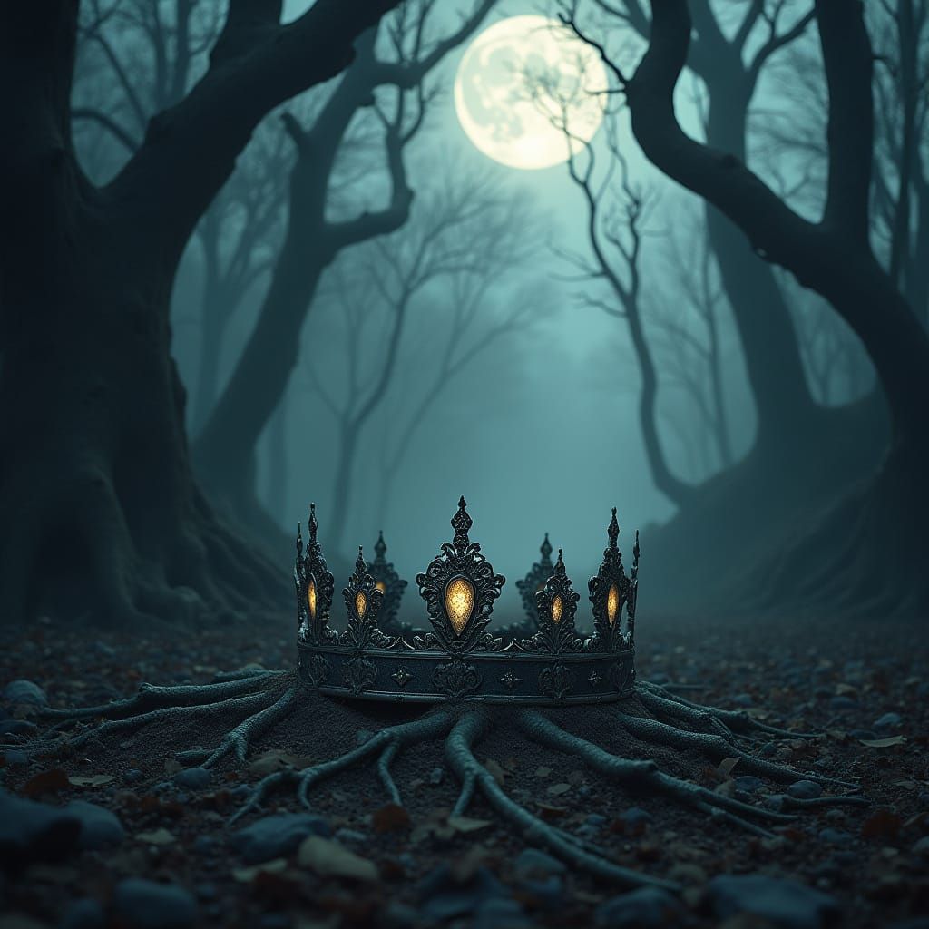 Ethereal Twilight Kingdom Buried in Primeval Forest