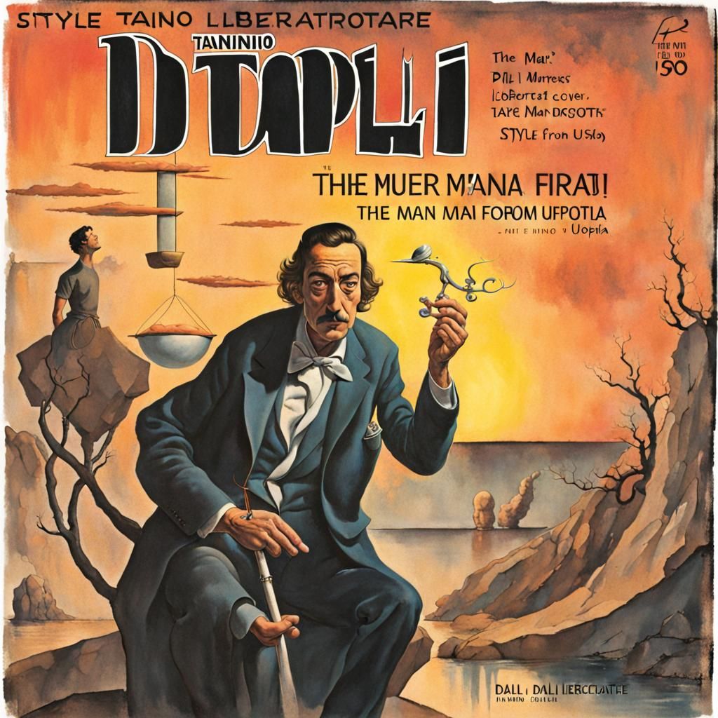 Surrealist Album Cover Art Inspired by Dali