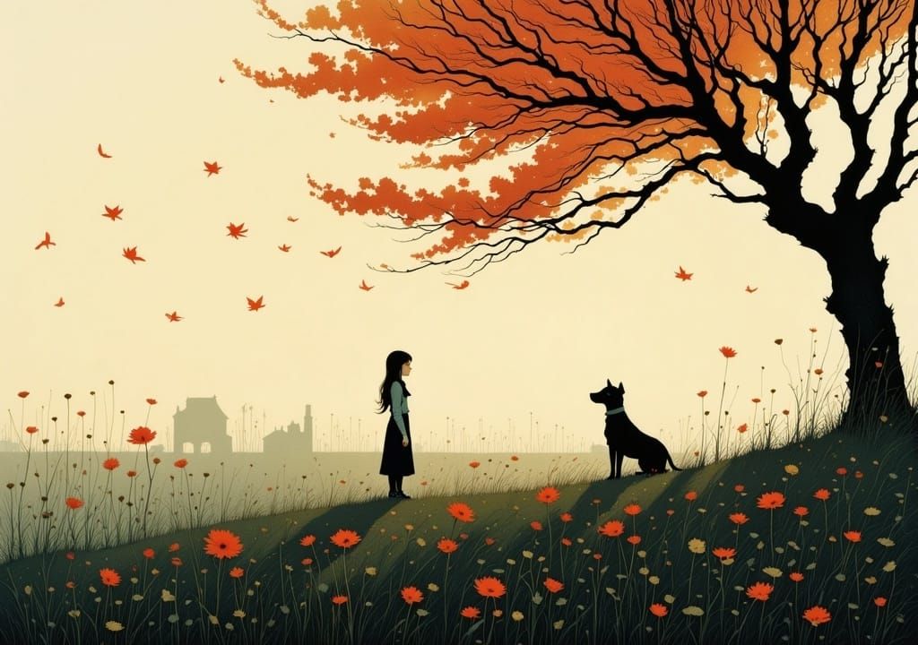 New Morning After Darkness: Impressionistic Landscape