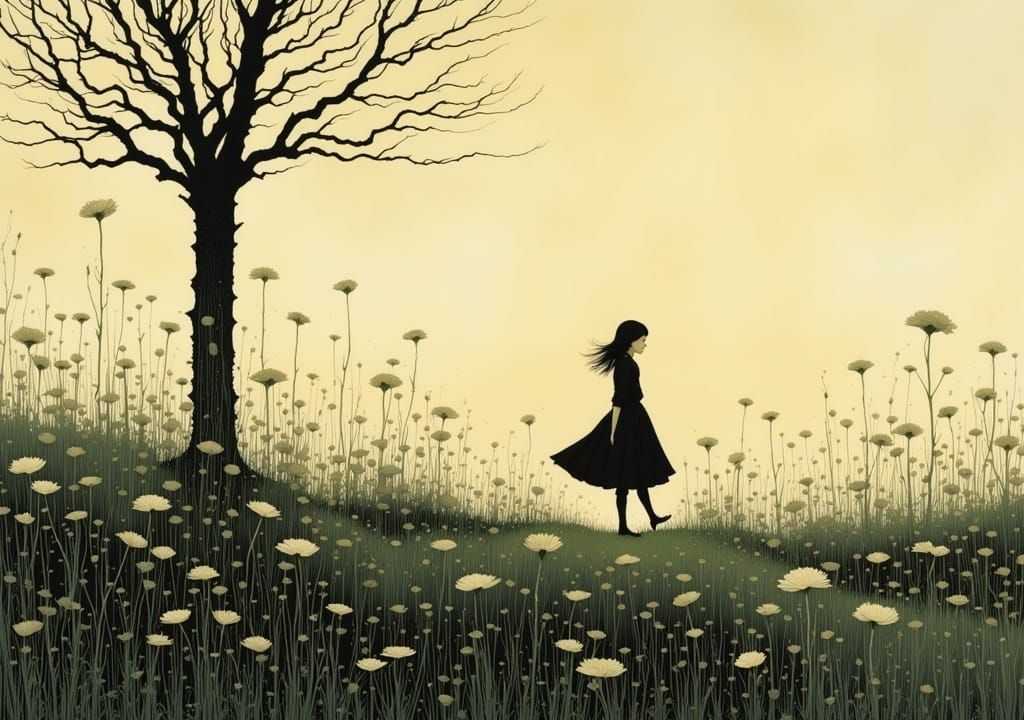 New Morning After Darkness: Impressionistic Landscape