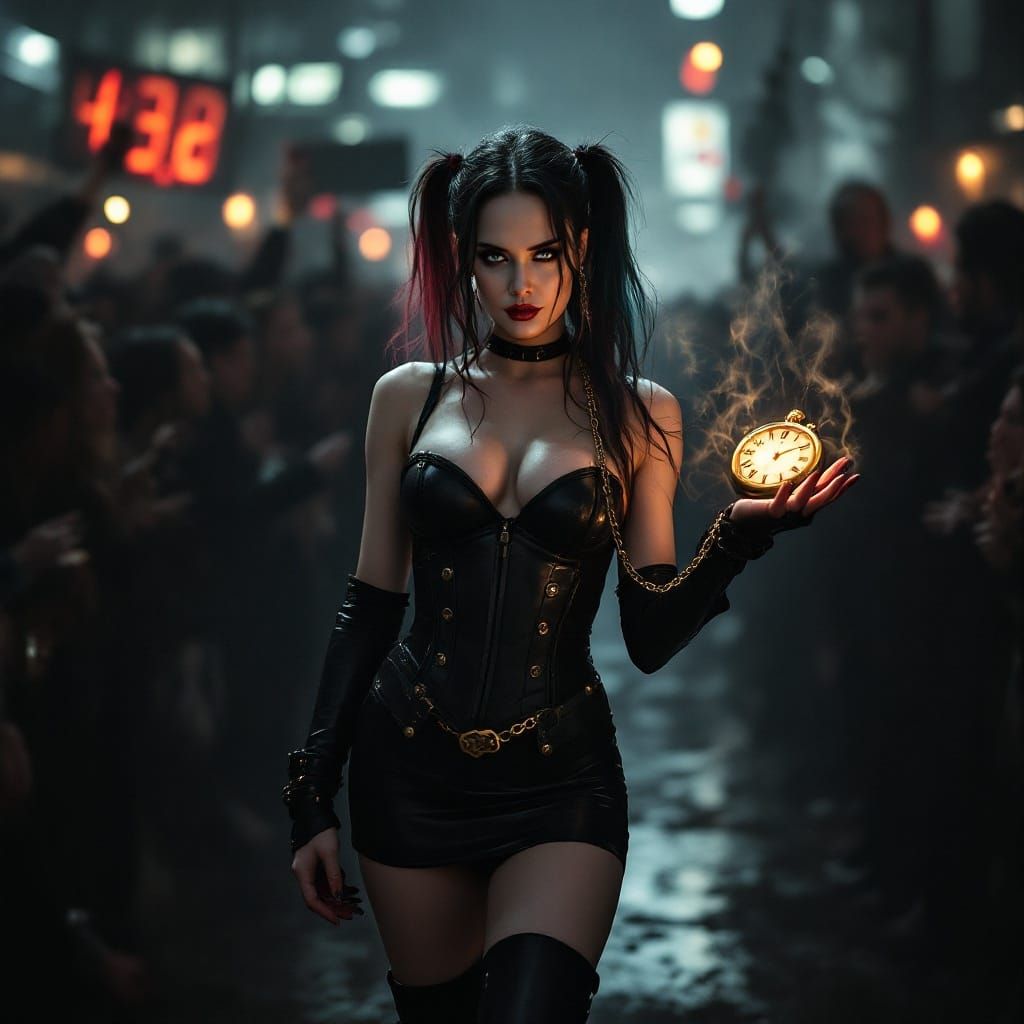 Angelina Jolie Twain as Harley Quinn in Silicon Valley Rebel...