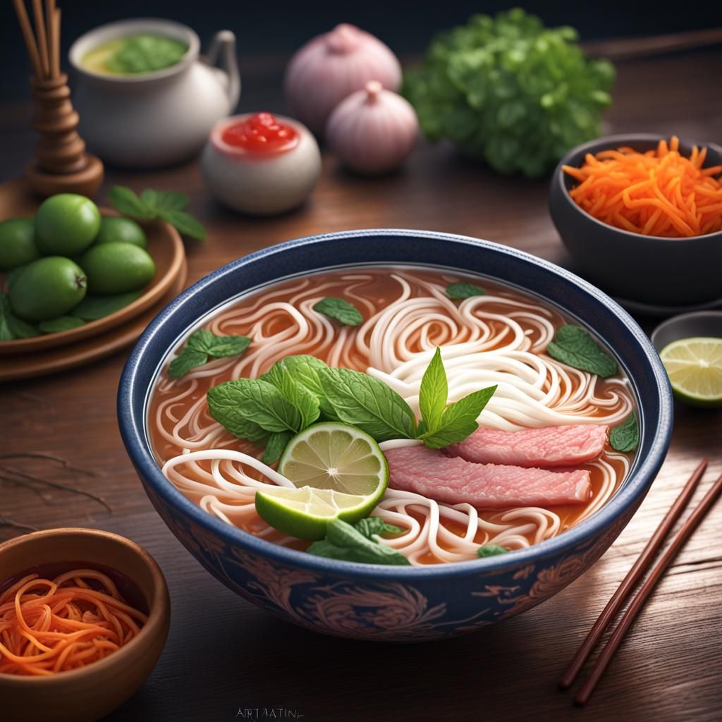 Amazing photo, Delicious and juicy, Pho, Food photography, Gourmet,