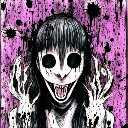 Scary Girl's Descent Into Madness: Manga Horror