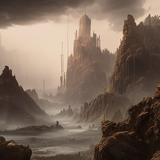 Dramatic Noose in Epic Cinematic Digital Painting