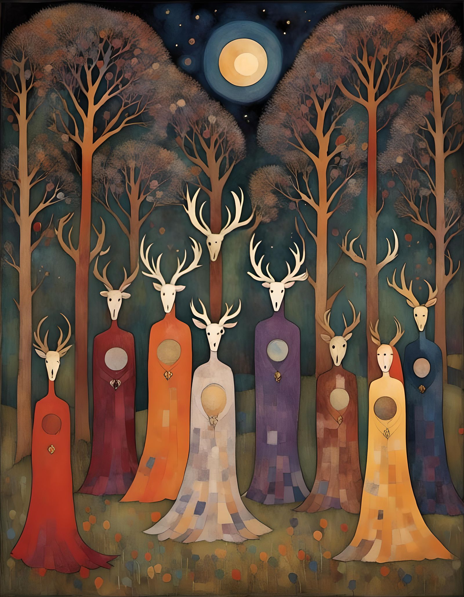 Druids Reach for Stars in Gothic Ritual